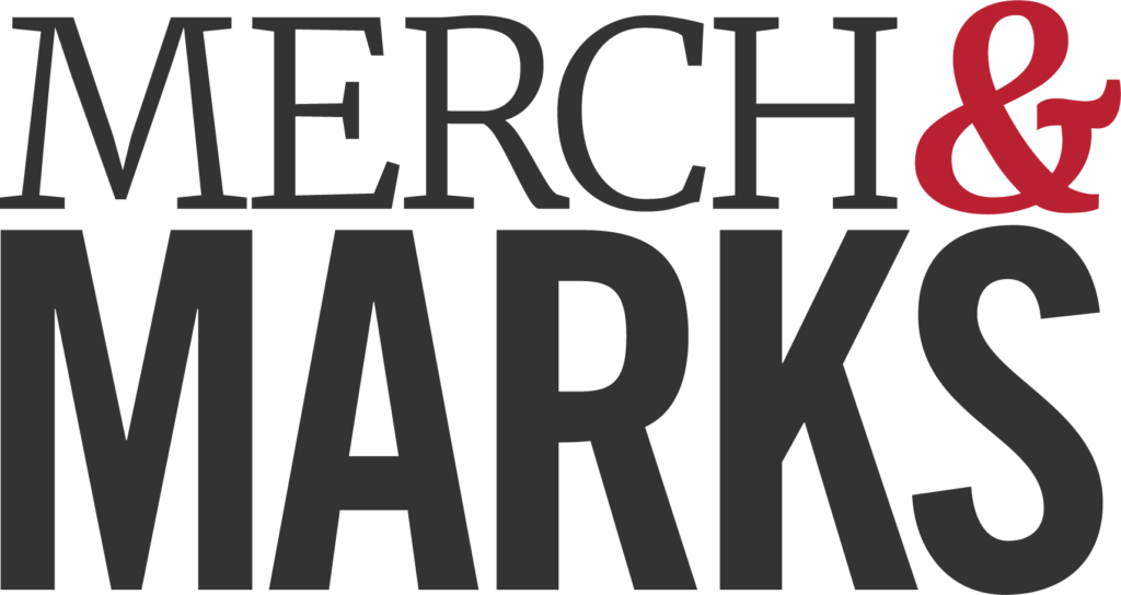 Merch & Marks logo